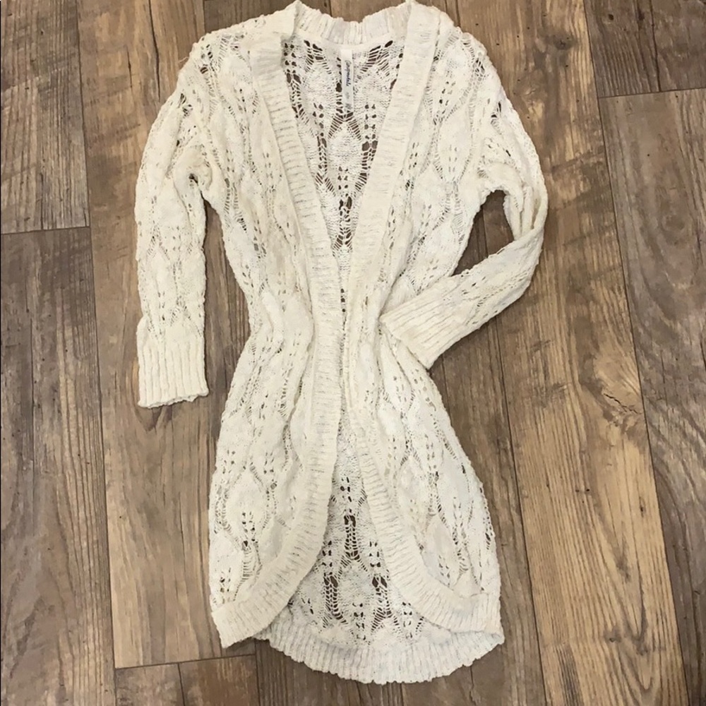 Knit cardigan